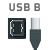 USB Typ-B ~ GOOBAY